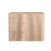 مكتبة تخزين من هيبا مصنوعة من خشب MDF