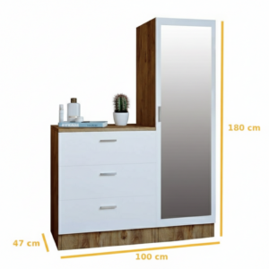 Alternative view of Wooden Dresser With 3 Drawers تسريحة شيك بثلاثة ادراج