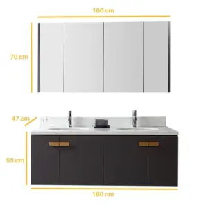 Alternative view of Bathroom Unit BRU103 وحدة حمام