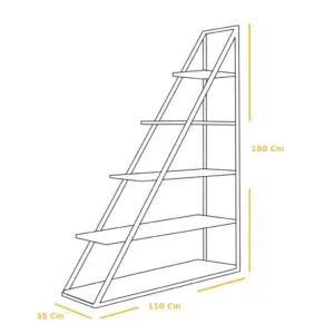 Alternative view of Bookcase BOC101 مكتبة