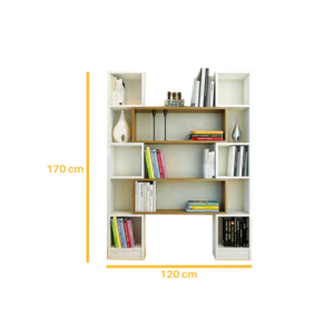 Alternative view of Bookcase BOC142 مكتبة