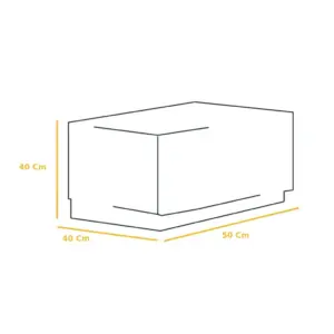 Alternative view of Commode COM108 كومود