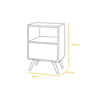 Alternative view of Commode COM121 كومود