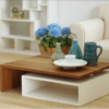 Counter Wood Coffee Table ترابيزة قهوة مودرن
