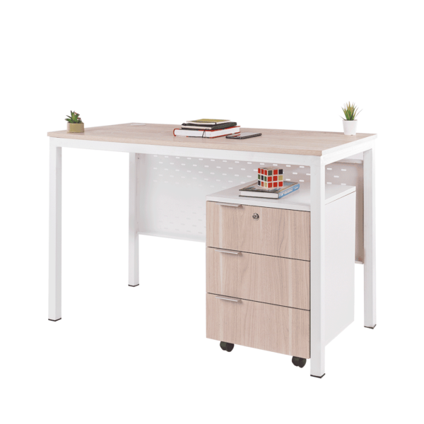 Desk With Storage Unit COVO مكتب بوحدة تخزين