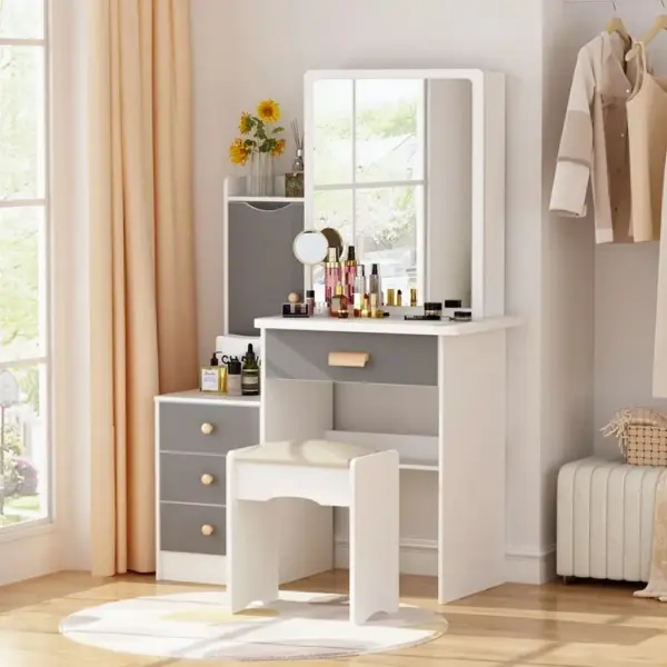 Dresser With Mirror DR103 تسريحة بمراة