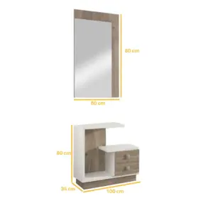 Alternative view of Dresser With Mirror DR107 تسريحة بمرآة
