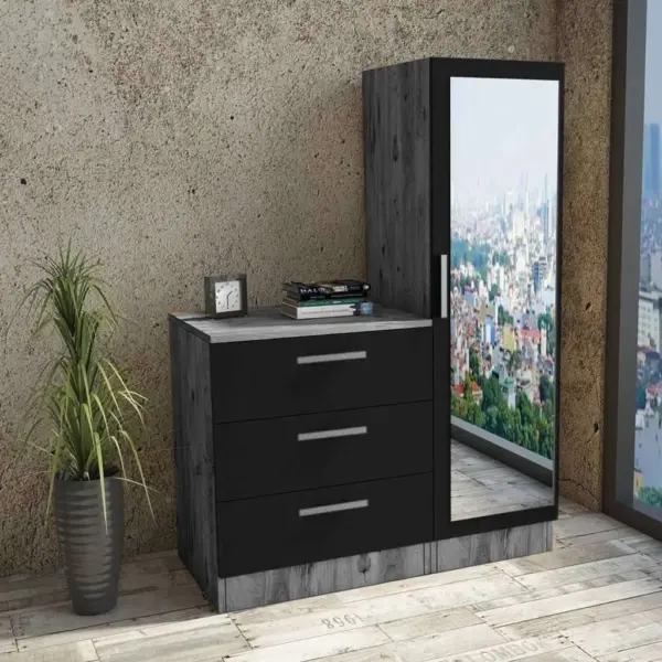 Dresser With Mirror DR108 تسريحة بمراة