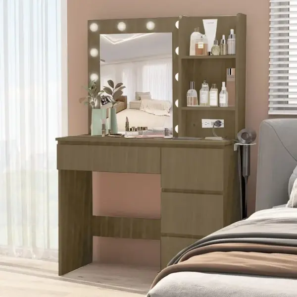 Dresser With Mirror DR115 تسريحة بمراة