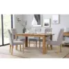 European Wood Dining Set 6 Pieces طقم سفره خشب