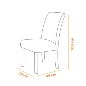 Alternative view of European Wood Dining Set 6 Pieces طقم سفره خشب