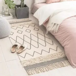 Handmade Wool Rug HMK001 سجادة مصنوعة يدويا من الصوف