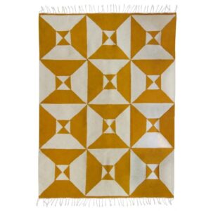 Handmade Wool Rug HMK0029  سجادة مصنوعة يدويا من الصوف