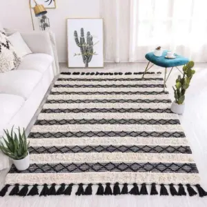 Handmade Wool Rug HMK0036 سجادة مصنوعة يدويا من الصوف