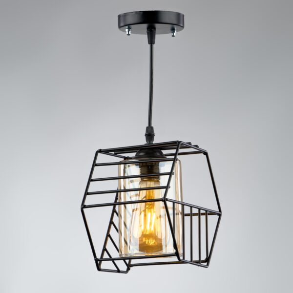 Modern Black Box Pendant RB1026 دلاية بوكس مودرن اسود