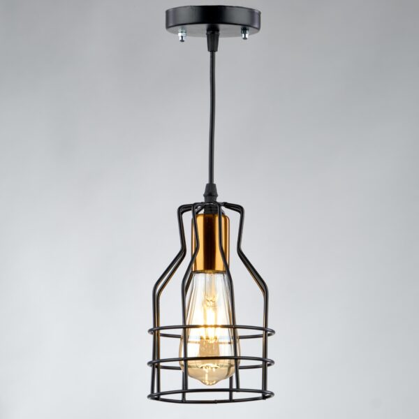 Modern Black Glass Pendant RB1024 دلاية جلاس مودرن اسود