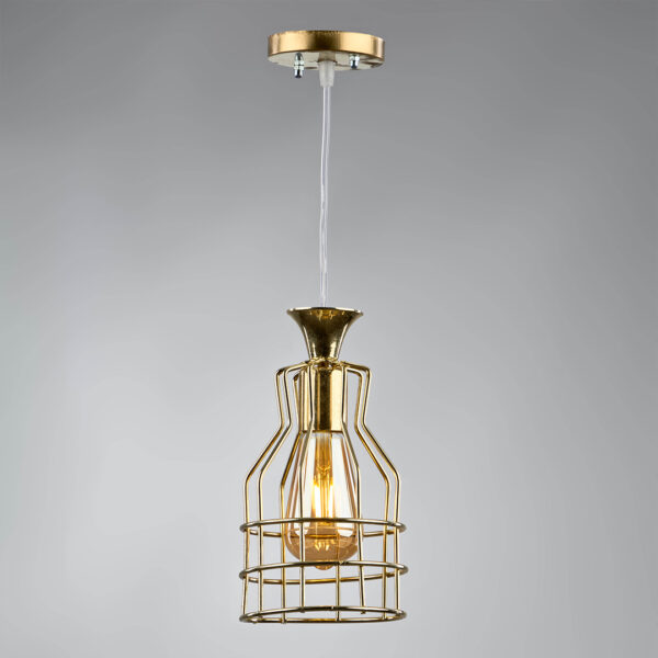 Modern Gold Glass Pendant RG1024 دلاية جلاس مودرن ذهبي