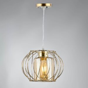 Alternative view of Modern Gold Lash Pendant RG1029 دلاية لاش مودرن ذهبي