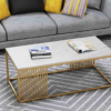 Rectangular Steel Coffee Table ترابيزة قهوة مستطيلة