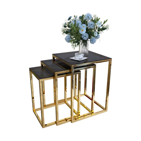 Side Table STset58 طقم ترابيزات جانبية