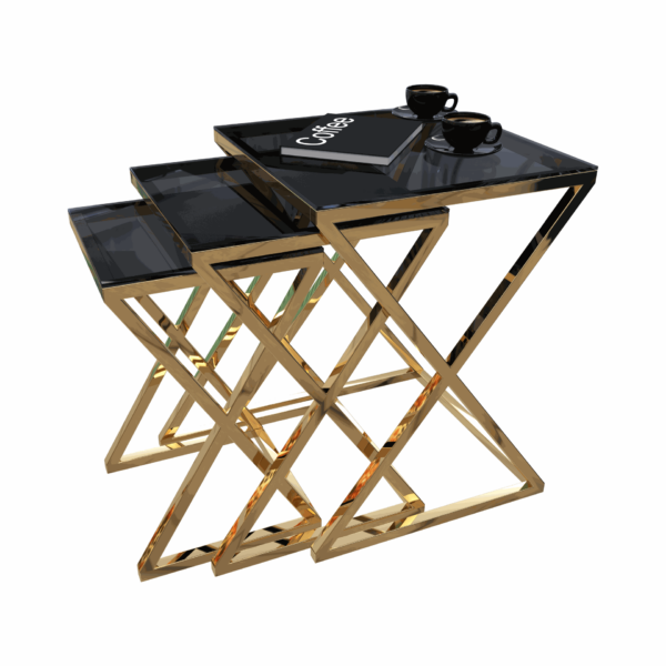 Side Tables STGset077 طقم ترابيزات جانبية