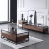 TV Unit and Coffee Table Set TVU007 طقم ترابيزة تلفزيون وترابيزة قهوة