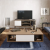 TV Unit and Coffee Table TVU101 طقم ترابيزة تليفزيون وقهوة