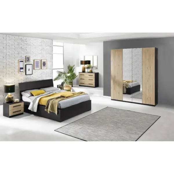 Wooden Bedroom Set BDRS003 غرف النوم