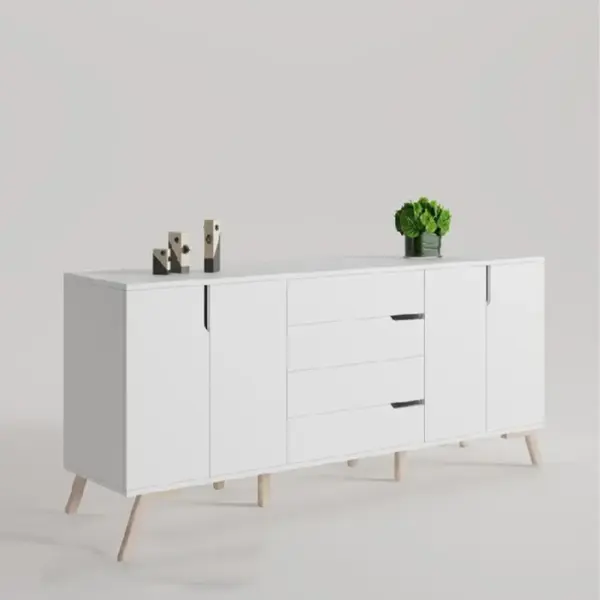 Wooden Buffet BUF003 بوفيه