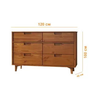 Alternative view of Wooden Buffet WB0007 بوفيه