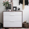 Wooden Dresser With 3 Drawers تسريحة بسيطة بثلاثة ادراج