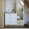 Wooden Dresser With 3 Drawers تسريحة شيك بثلاثة ادراج