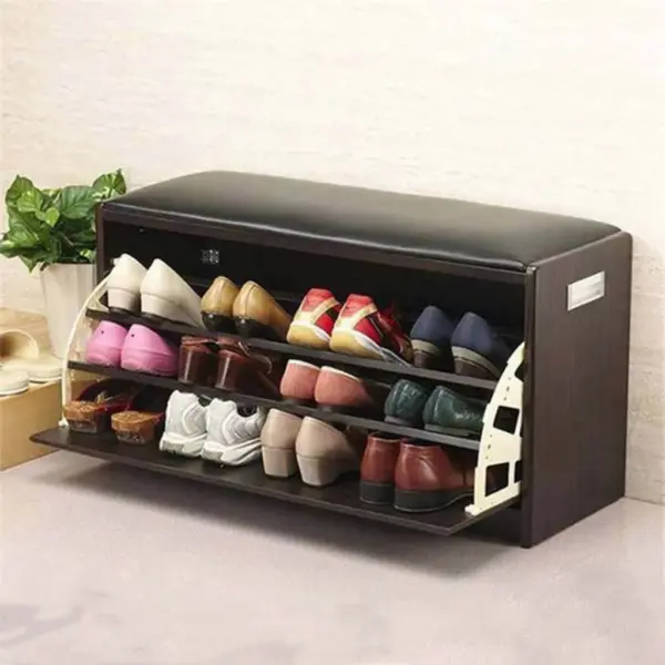 Wooden Shoe Rack WSR0006 جزامة