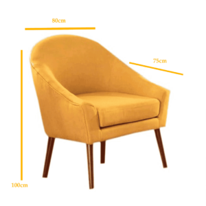 Alternative view of Armchair ACH007 فوتيه