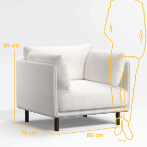 Alternative view of Armchair ACH023 فوتيه