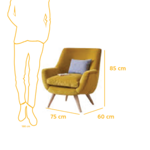 Alternative view of Armchair ACH026 فوتيه