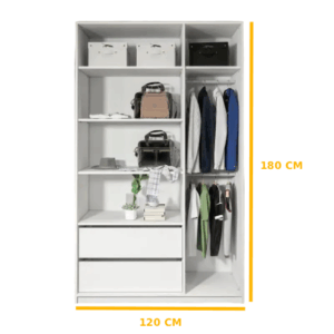 Alternative view of Wardrobe WAD021 دولاب
