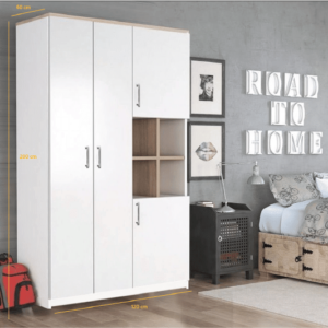 Alternative view of Wardrobe WAD012 دولاب