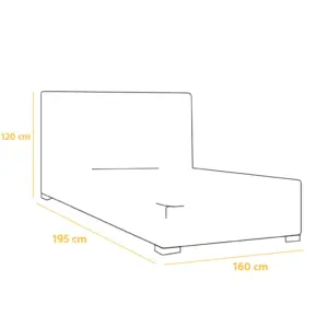 Alternative view of Bed BED013 سرير