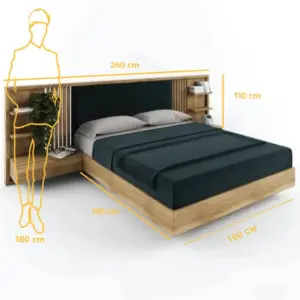 Alternative view of Bed BED038 سرير