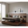 Bed With Two Commodes KBED006 سرير مع اتنين كومود