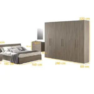 Alternative view of Bedroom BDR008 غرفة نوم