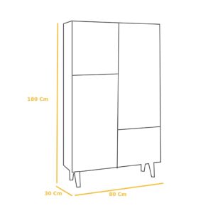 Alternative view of Bookcase BOC108 مكتبة