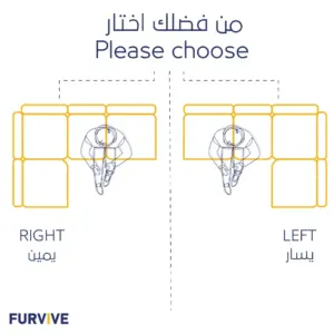 Alternative view of Corner Sofa CSO002 كنبة ركنة