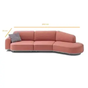 Alternative view of Corner Sofa CSO006 كنبة ركنة