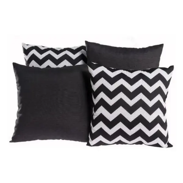 Cushions 4Pieces Alwan-R-9 كوشنز قماش