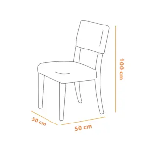 Alternative view of European Wood Dining Set 7 Pieces طقم سفرة