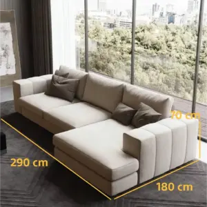 Alternative view of L-Shape Sofa LSO017 كنبة ركنة