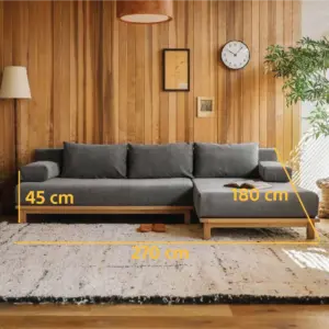 Alternative view of L-Shape Sofa LSO020 كنبة ركنة