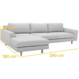 Alternative view of L-Shape Sofa LSO023 كنبة ركنة